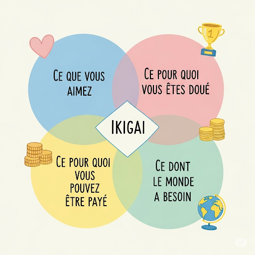 Ikigaï jeune zen avec Emmanuelle Bloise